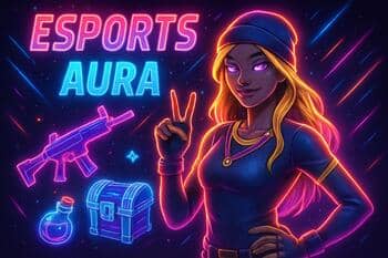 Cosmetic aura HUD preview on a phone